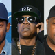 Kendrick Lamar; Jay Z; Chuck D
Jemal Countess/Getty Images; Frazer Harrison/Getty Images; Rob Kim/Getty Images